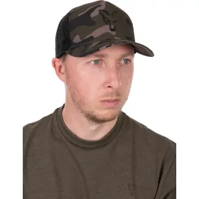 Fox Mimetico Nero Berretto da Baseball Trucker