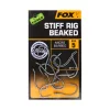 Fox EDGES™ Stiff Rig Beaked - Misura 4 Amo