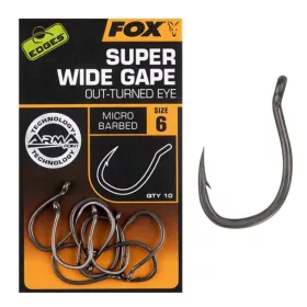   Amo da carpa FOX Edges Armapoint Super Wide Gape (occhio rovesciato) - Taglia 2