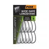 Fox Super Wide Gape Longshank 2 Füles, Szakállas Pontyozó Horog 10db