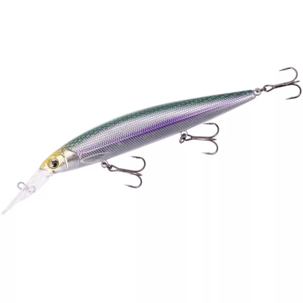Major Craft Ceana Jerkbait 110SPM Middle 11cm 17gr #001 Blue Back Silver Wobbler Galleggiante