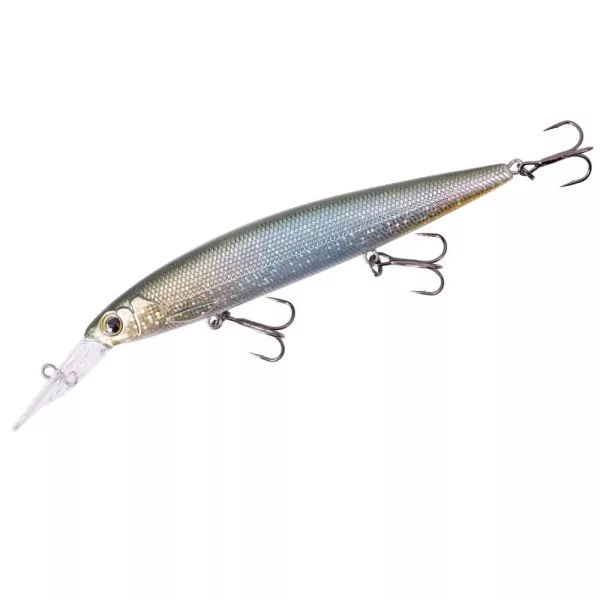 Major Craft Ceana Jerkbait 110SPM Middle 11cm 17gr #002 Green Back Silver Wobbler Galleggiante