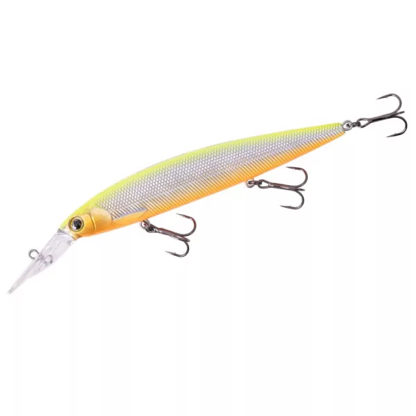 Major Craft Ceana Jerkbait 110SPM Middle 11cm 17gr #012 Chartreuse Wobbler Galleggiante