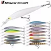 Major Craft Ceana Jerkbait 90SPM Middle 9cm 11gr #002 Green Back Silver Wobbler Galleggiante