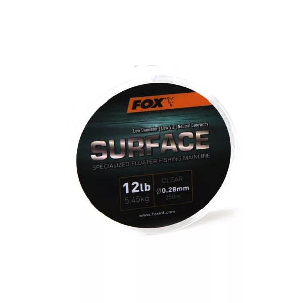 Filo Monofilo Fox Surface™ Floater Mainline - Clear 12lb/0.28mm