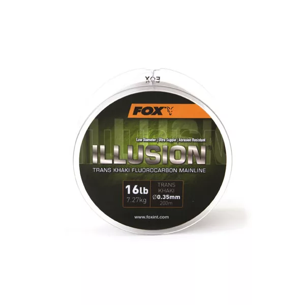 Filo Monofilo Fox Illusion® Mainline - Trans Khaki 16lb/0.35mm