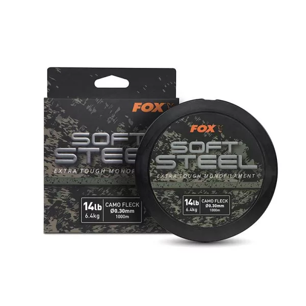 Fox Soft Stell Camo 0,30mm 1000m Filo Monofilo Principale