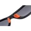Fox Collection Black Orange Shades Brown Lens Occhiali da sole