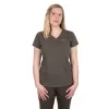 Fox WC V Neck T-Shirt Verde-Malva da Donna L
