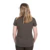 Fox WC V Neck T-Shirt Verde-Malva da Donna L