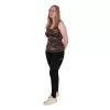 Fox Womens Black Lined Leggings Aláöltöző Nadrág XL