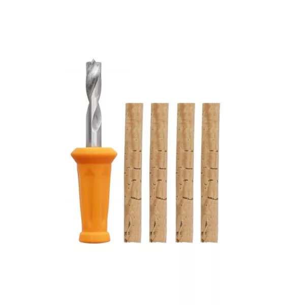 Carp Zoom Punta da trapano per esche in acciaio inossidabile 4 pezzi 6mm con astina in sughero