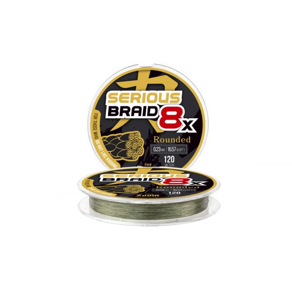 Carp Zoom Serius 8X Verde 120m 0,21mm Filo principale trecciato