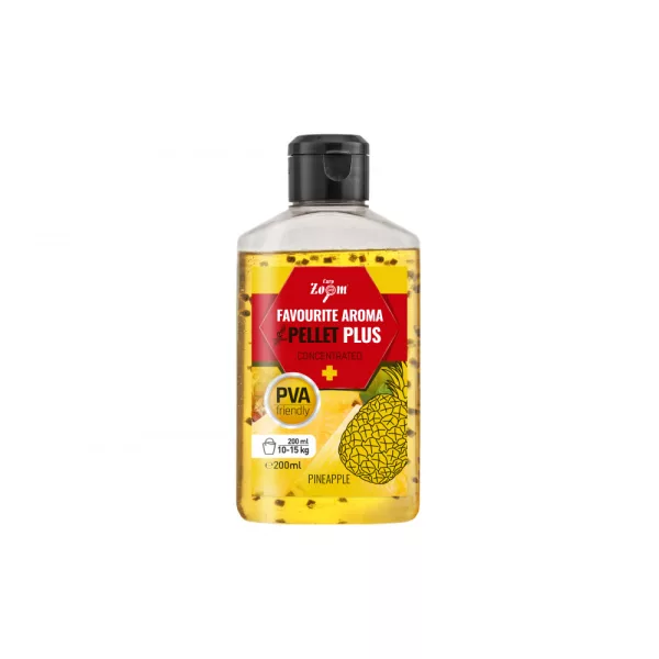 Carp Zoom Favourite Ananas Aroma liquido con pellet 200ml
