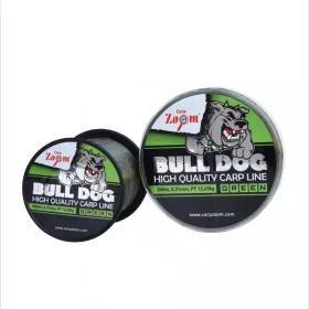   Carp Zoom CZ Bull-Dog Monofil lenza da pesca per carpe, ø 0,22 mm, 300 m, 6,9 kg, verde scuro
