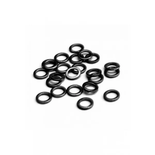 Carp Zoom CZ Anello per terminale, o 3 mm, nero opaco, 25 pz
