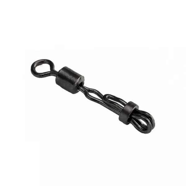 Carp Zoom CZ clip rapida di sicurezza per boilies, #4, nero opaco, 10 pz
