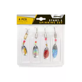 Predator Z 4-5gr Cucchiai Rotanti di Colori Assortiti 4pz