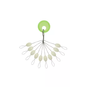 Predator Z 5x7mm Stopper in Gomma Fluorescente 10pz