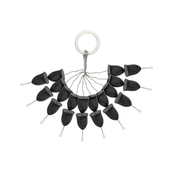 Predator Z Nero 8x10mm Tappo in Gomma Conico 20 pz