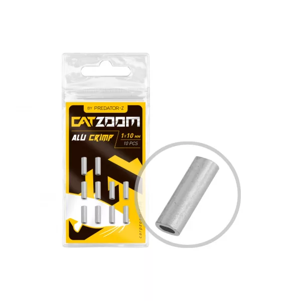 Predator Z Catzoom 1x10mm Manicotto a crimpare 10pz