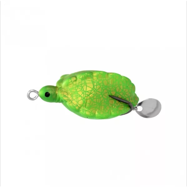 Predator Z PZ Tortuga imitazione tartaruga, 5 cm, 11 g, verde, oro
