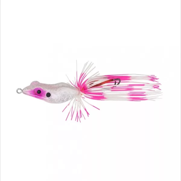 Predator Z PZ Dancing Frog imitazione rana, 5 cm, 13 g, bianco, rosa