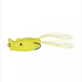   Predator Z PZ Popper Frog imitazione rana, 6 cm, 16 g, giallo