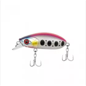   Predator Z PZ Beetle wobbler, 5 cm, 7,8 g, rosa, bianco, nero, galleggiante