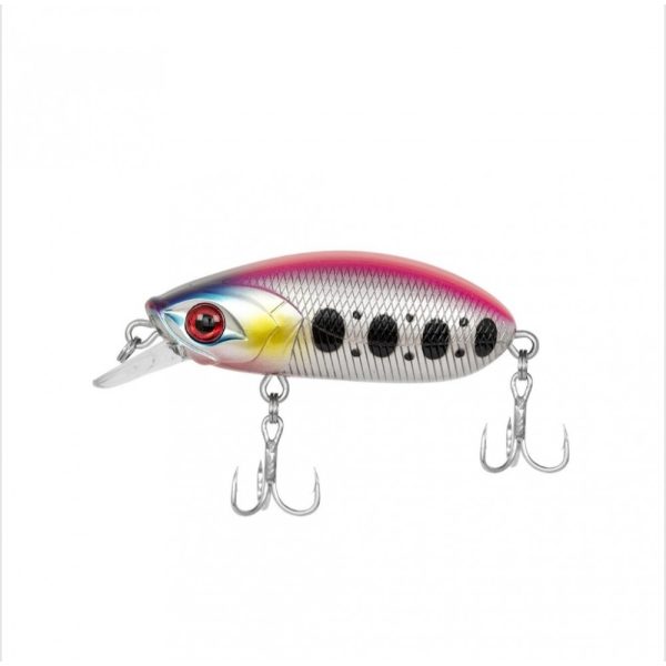 Predator Z PZ Beetle wobbler, 5 cm, 7,8 g, rosa, bianco, nero, galleggiante