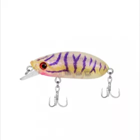   Predator Z PZ Beetle wobbler, 5 cm, 7,8 g, giallo, bianco, viola, galleggiante