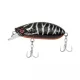 Predator Z PZ Beetle wobbler, 5 cm, 7,8 g, nero, bianco, galleggiante