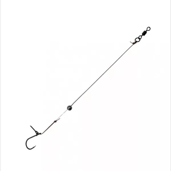 Carp Zoom CZ Pop Up Rig terminale per boilies, 17,5 cm, #6, 2 pz