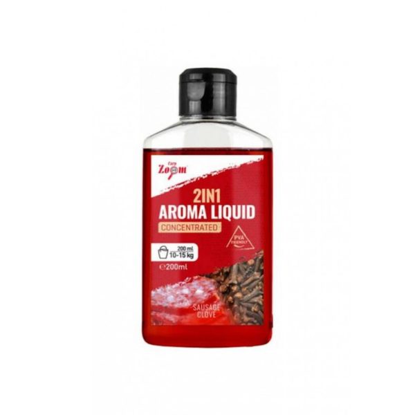 Carp Zoom CZ 2in1 aroma liquido, fragola, coriandolo, 200 ml