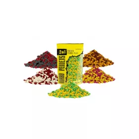   Carp Zoom CZ 2in1 Turbo pellet a scioglimento rapido, 3 mm, cioccolato, arancia, 500 g