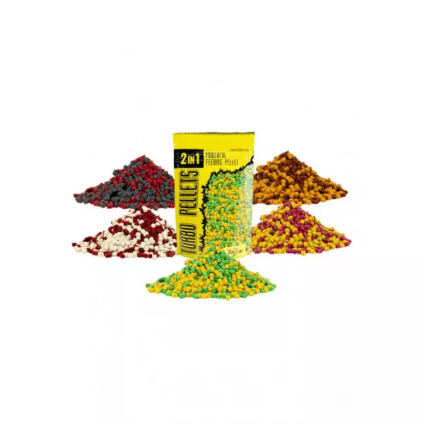 Carp Zoom CZ 2in1 Turbo pellet a scioglimento rapido, 3 mm, cioccolato, arancia, 500 g