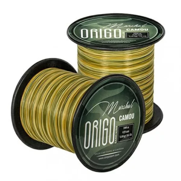 Marshal Marshal Origo Camou filo da pesca per carpe mimetico, o0,33 mm, 1000 m, 8,9 kg