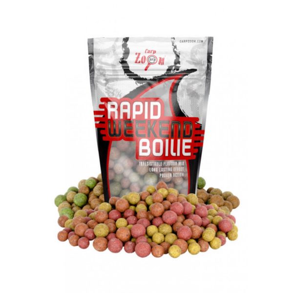Carp Zoom CZ Rapid Weekend boilies a rapida azione, mix di frutta, 5 kg