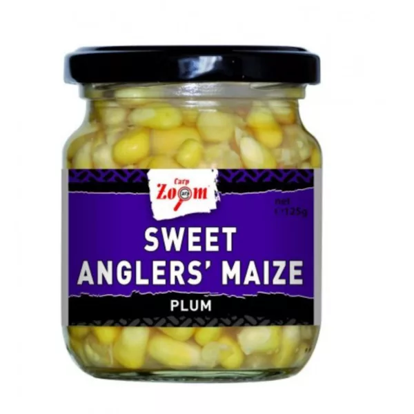 Carp Zoom CZ Mais dolce da pesca, prugna, 125 g, 220 ml