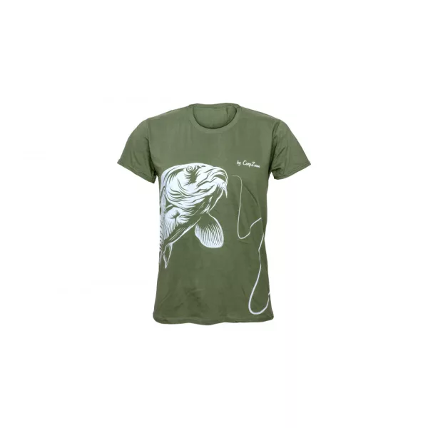 Carp Zoom CZ Polo di cotone, S, verde