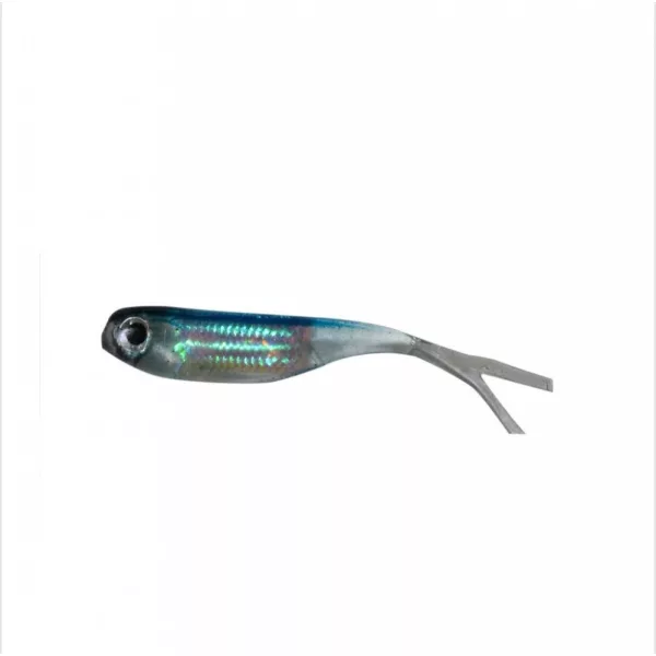 Predator Z PZ Offspring Tail Killer soft bait con aroma di pesce, 5 cm, blu, 5 pz