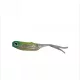 Predator Z PZ Offspring Tail Killer soft bait con aroma di pesce, 5 cm, verde, 5 pz