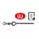 Carp Zoom aghi per esche, anelli in gomma, quick stop