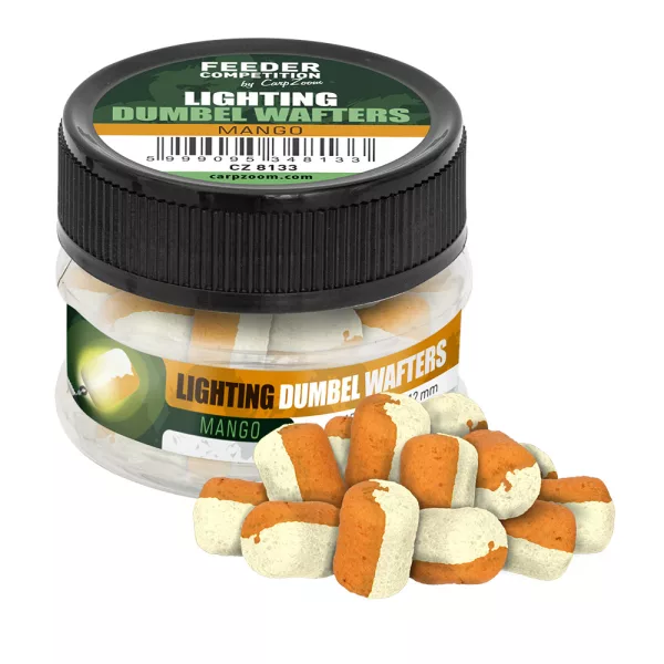 Feeder Competition Lighting Dumbel Wafters Mangó 8x12mm Wafters 15gr