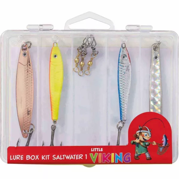 KINETIC Piccolo Viking Kit scatola esche Acqua salata 1 Set di esche artificiali