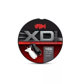 Spomb XD Pro Braid Trecciato Grigio 0,14mm 300m