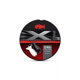 Spomb X Pro Braid Trecciato Grigio 0,18mm 300m