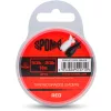 Spomb Tapered Braided Leaders Rosso Intrecciato Affusolato 0,38mm-0,20mm Terminale da lancio 3 pz