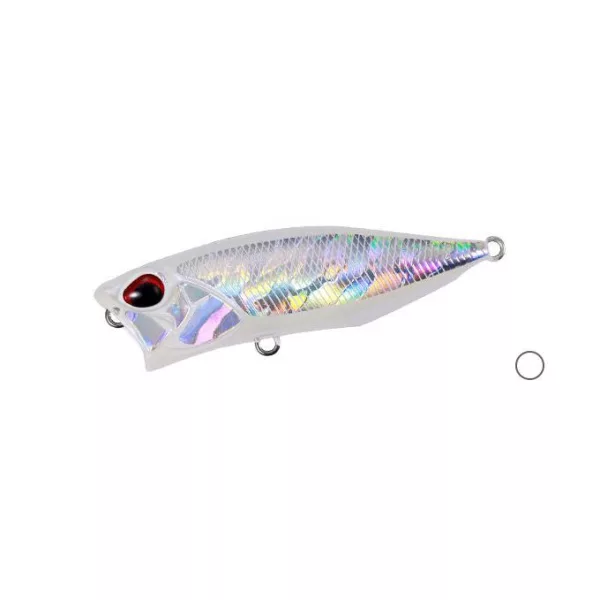 Duo Realis Popper 64 6,4cm 9gr AJO0091 Ivory Halo Wobbler Galleggiante