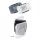 Duo Reverse Lure Case 100 19,3x10x3cm White/Silver Logo Scatola porta esche artificiali